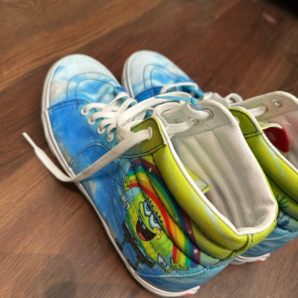 Vans Men’s 11 SpongeBob SquarePants High-Top Sneakers
